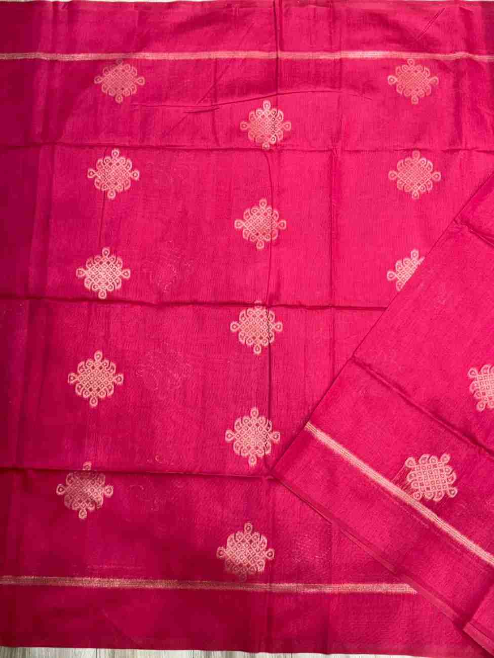 Traditional Kolam Saree