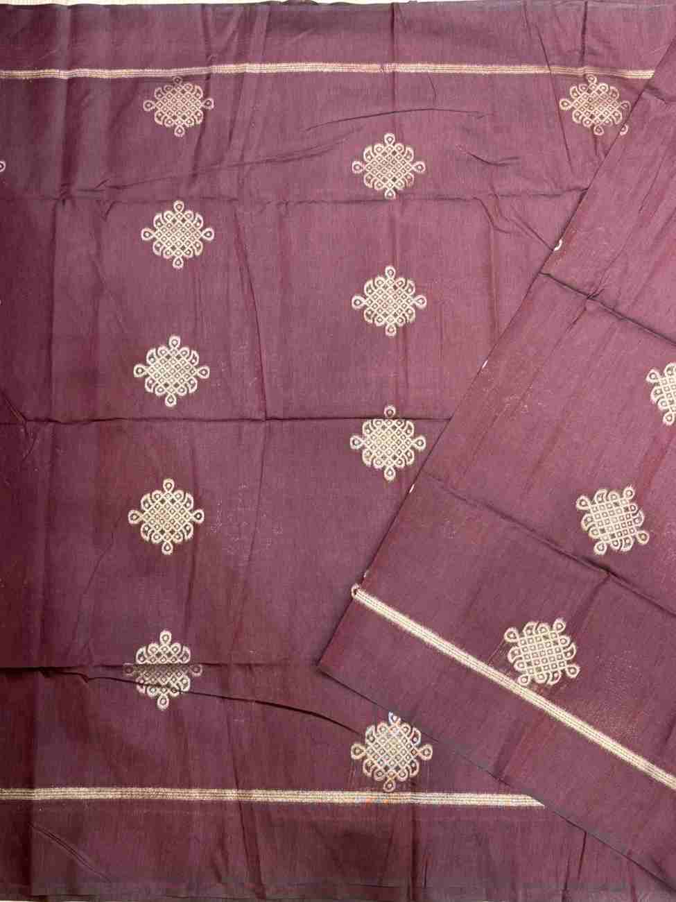 Traditional Kolam Saree