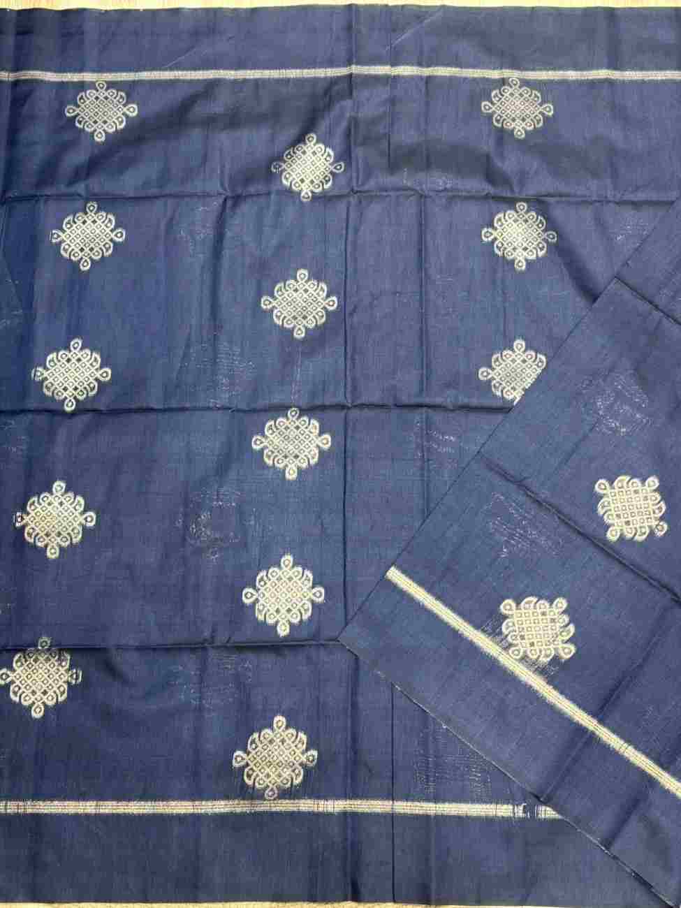 Traditional Kolam Saree