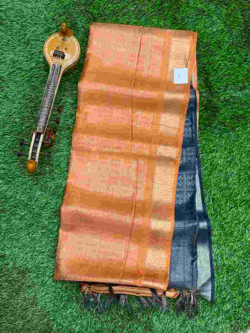 Dual Tone Bagalpuri Linen Saree