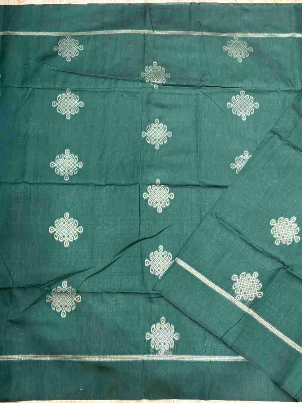 Traditional Kolam Saree