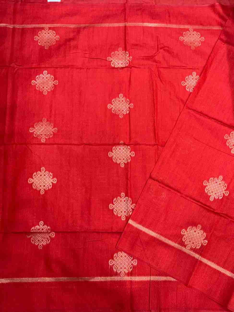 Traditional Kolam Saree